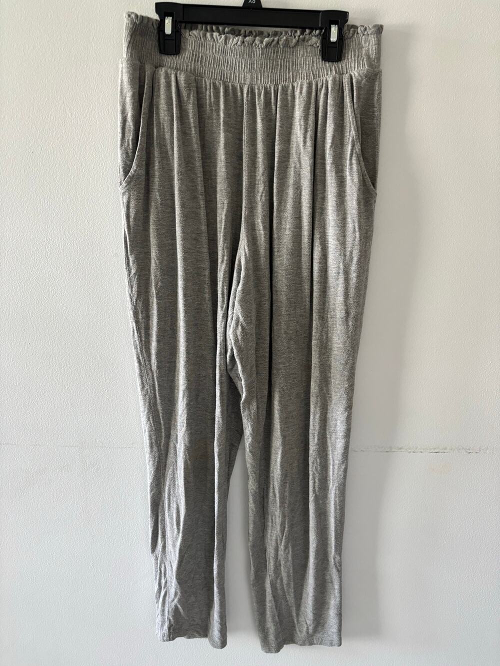 Carly Jean Los Angeles Luke Everyday Pants Size Medium Heather Gray Loungewear
